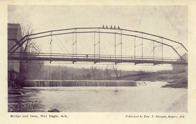 Bridge and Dam, War Eagle, Ark.